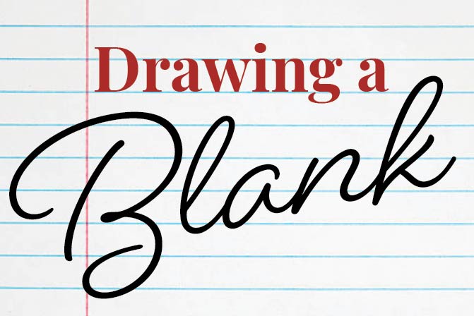 Drawing a Blank Creatively