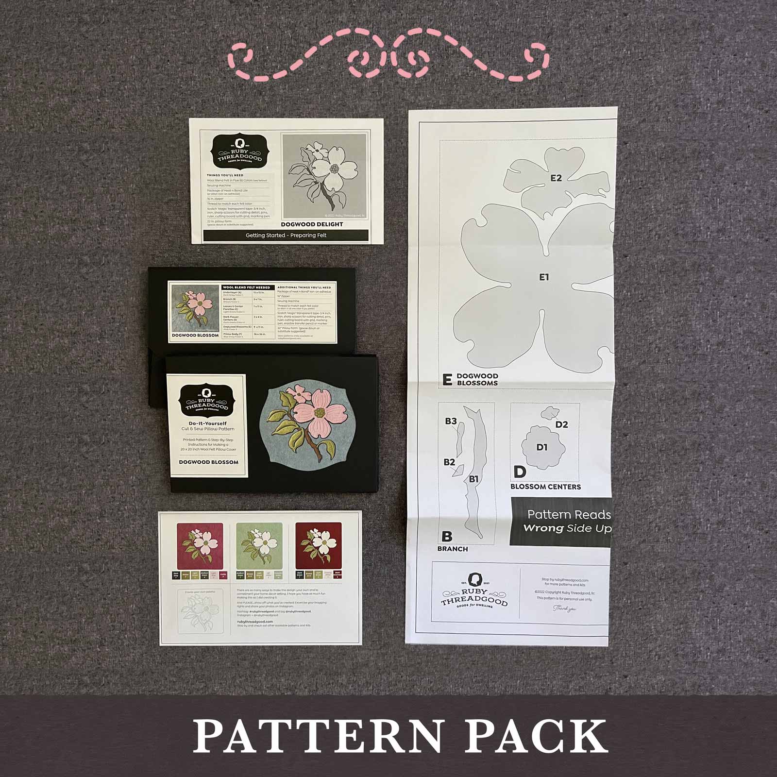 Dogwood Blossom Pattern Pack
