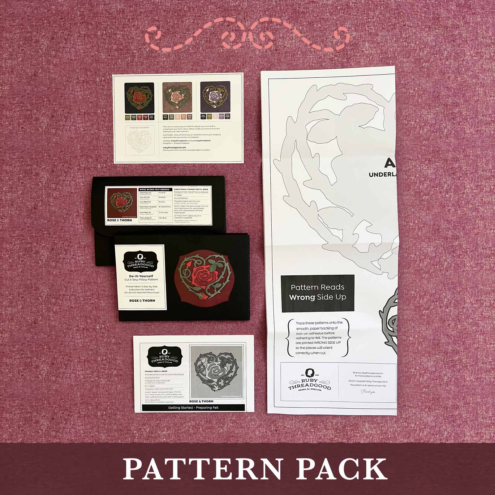 Rose & Thorn Pattern Pack